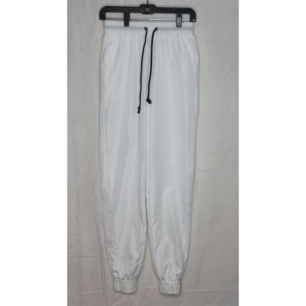 ReVamped Women's XS Joggers White Drawstring